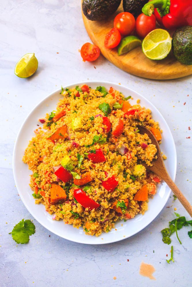 vegetable couscous salad