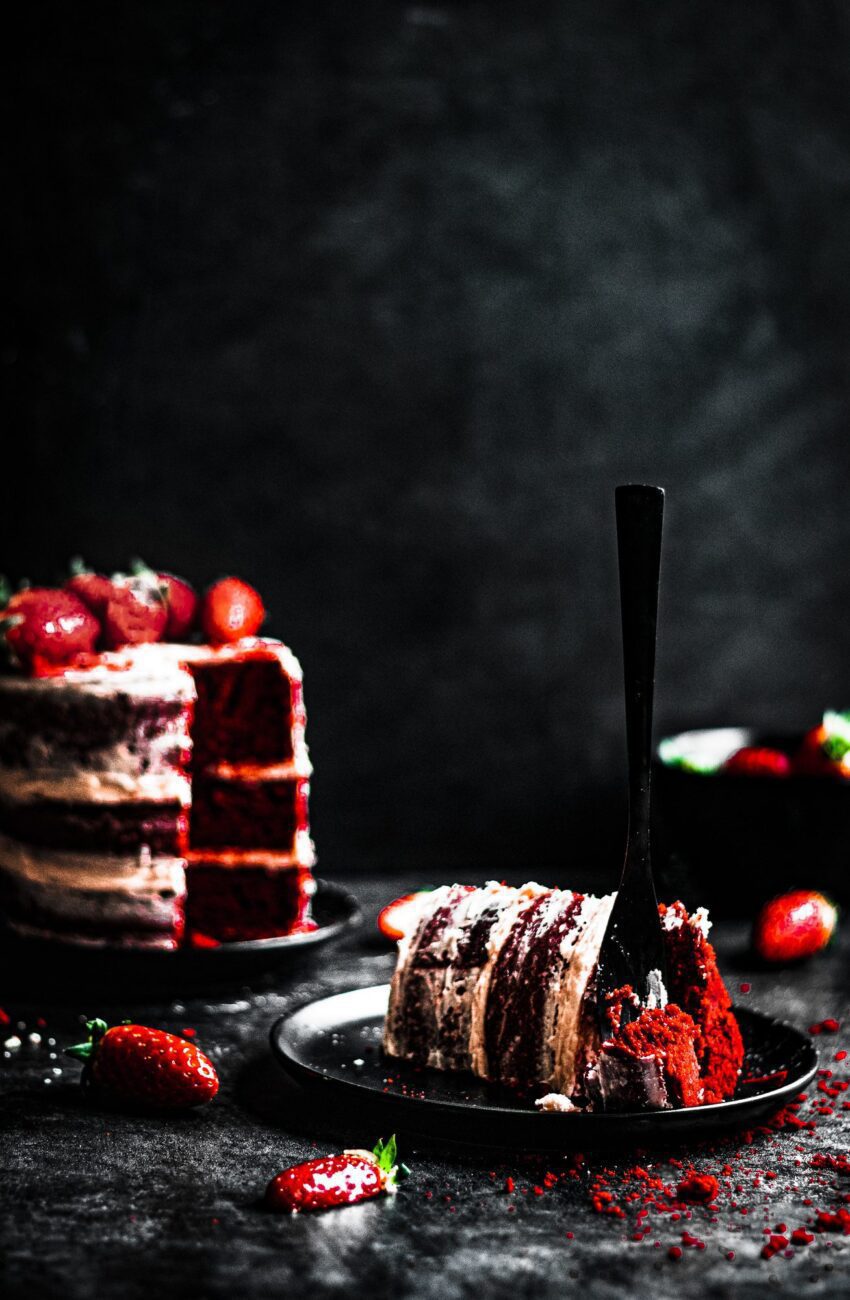 vegan red velvet cake