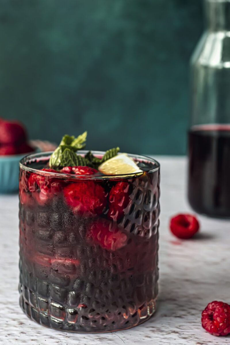 Quick Raspberry Hibiscus Iced Tea 5707