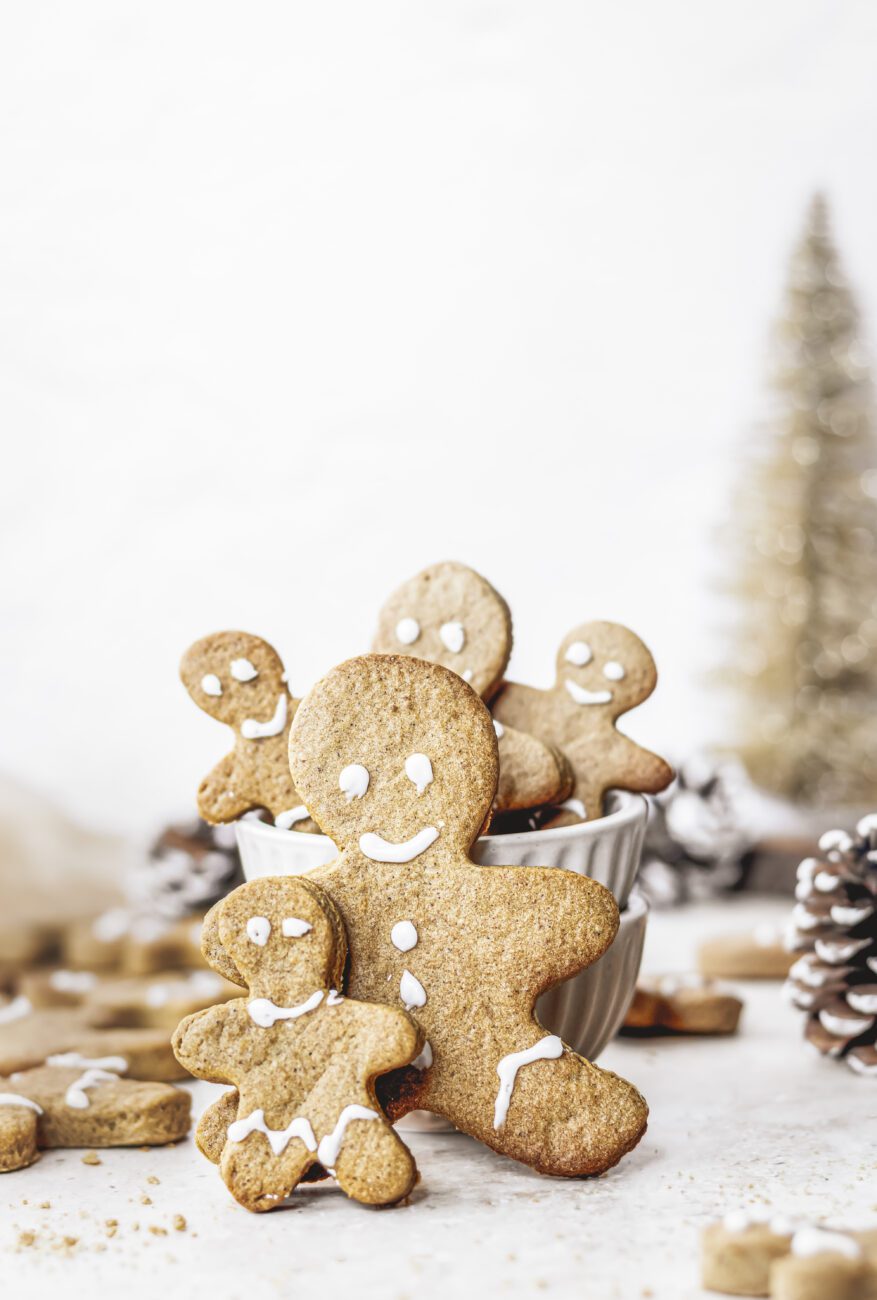 The best chewy vegan gingerbread cookies