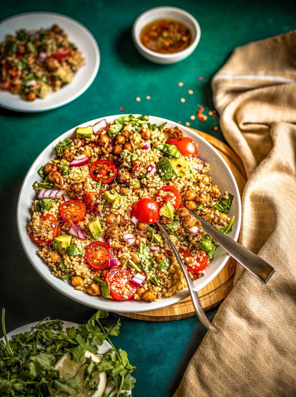 Quinoa and chickpea-Salad