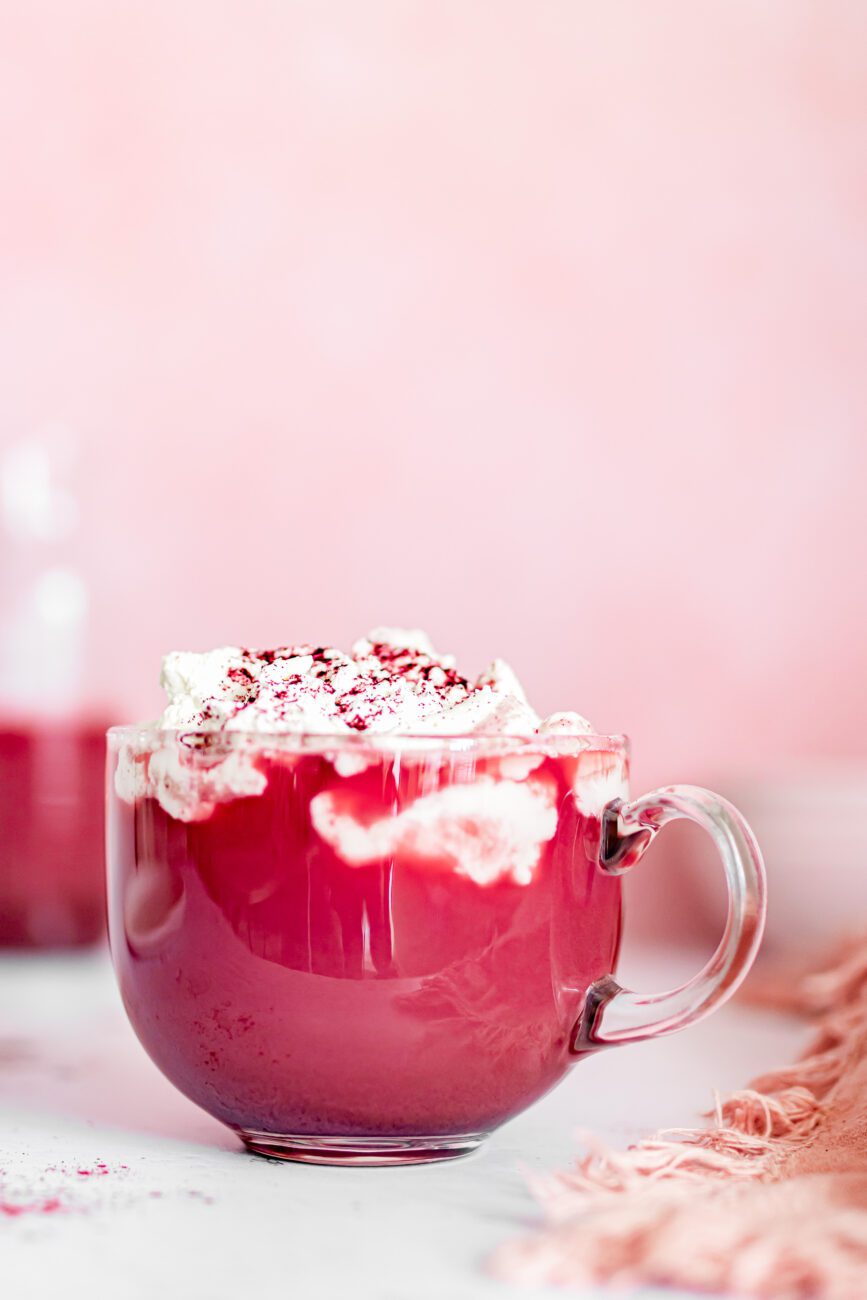 Hibiscus Latte